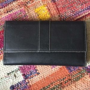 Classic black Coach wallet